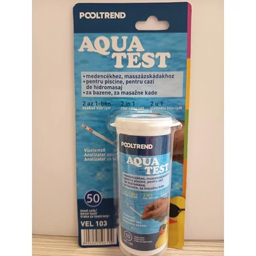 AQUA TEST 50db tesztcsík PH+CL (POOLTREND)