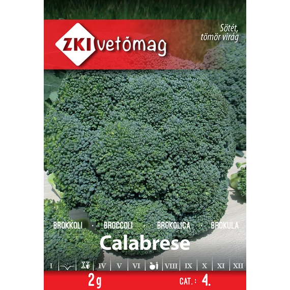 ZKI CALABRESE BROKKOLI VETŐMAG 2g